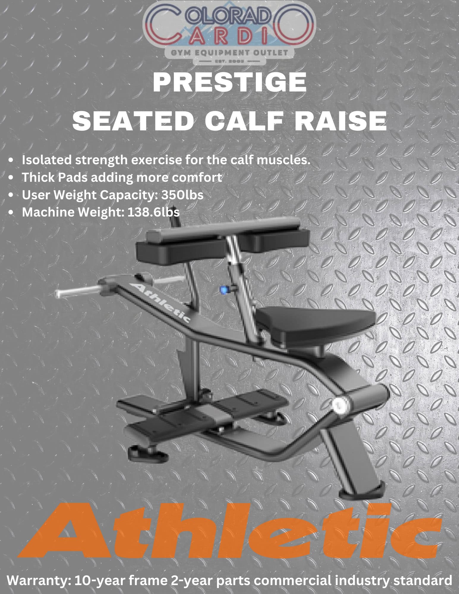 Athletic Vision Prestige Seated Calf Raise