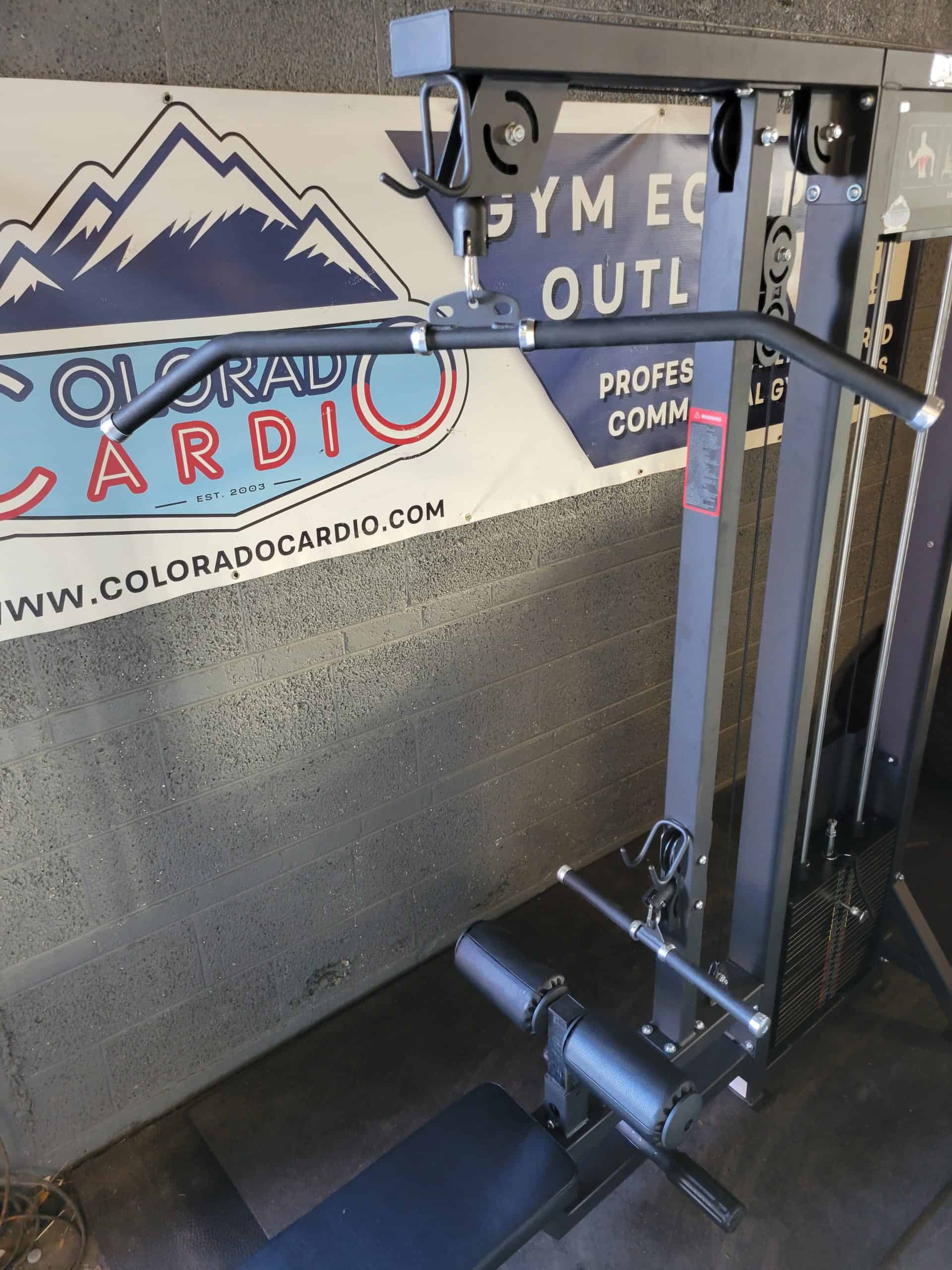 Arm exercise machine at Colorado Cardio gym facility for cardiovascular health and fitness.