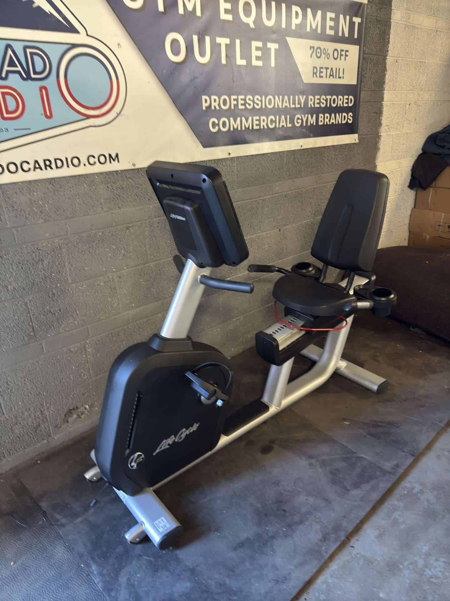 Bike exercise equipment at Colorado Cardio for cardiovascular health and fitness.