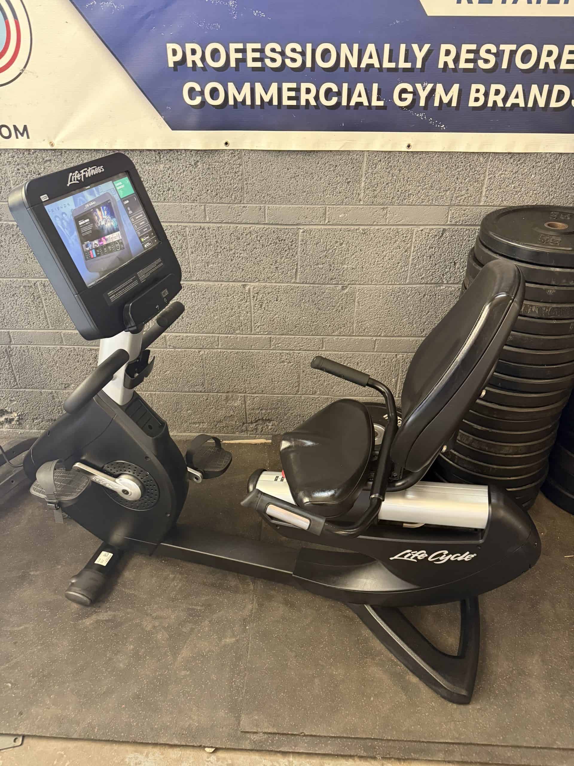 Exercise bike at Colorado Cardio clinic for cardiovascular health and fitness. Modern, professional gym equipment to support heart health and wellness. Suitable for rehabilitation and fitness improvement.