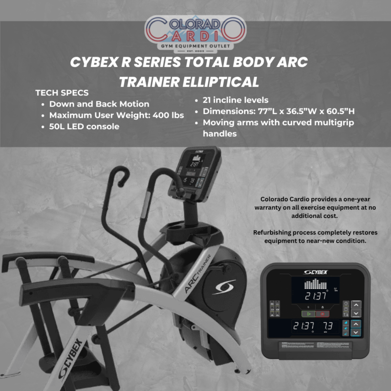 Cybex R Series Total Body Arc Trainer Elliptical