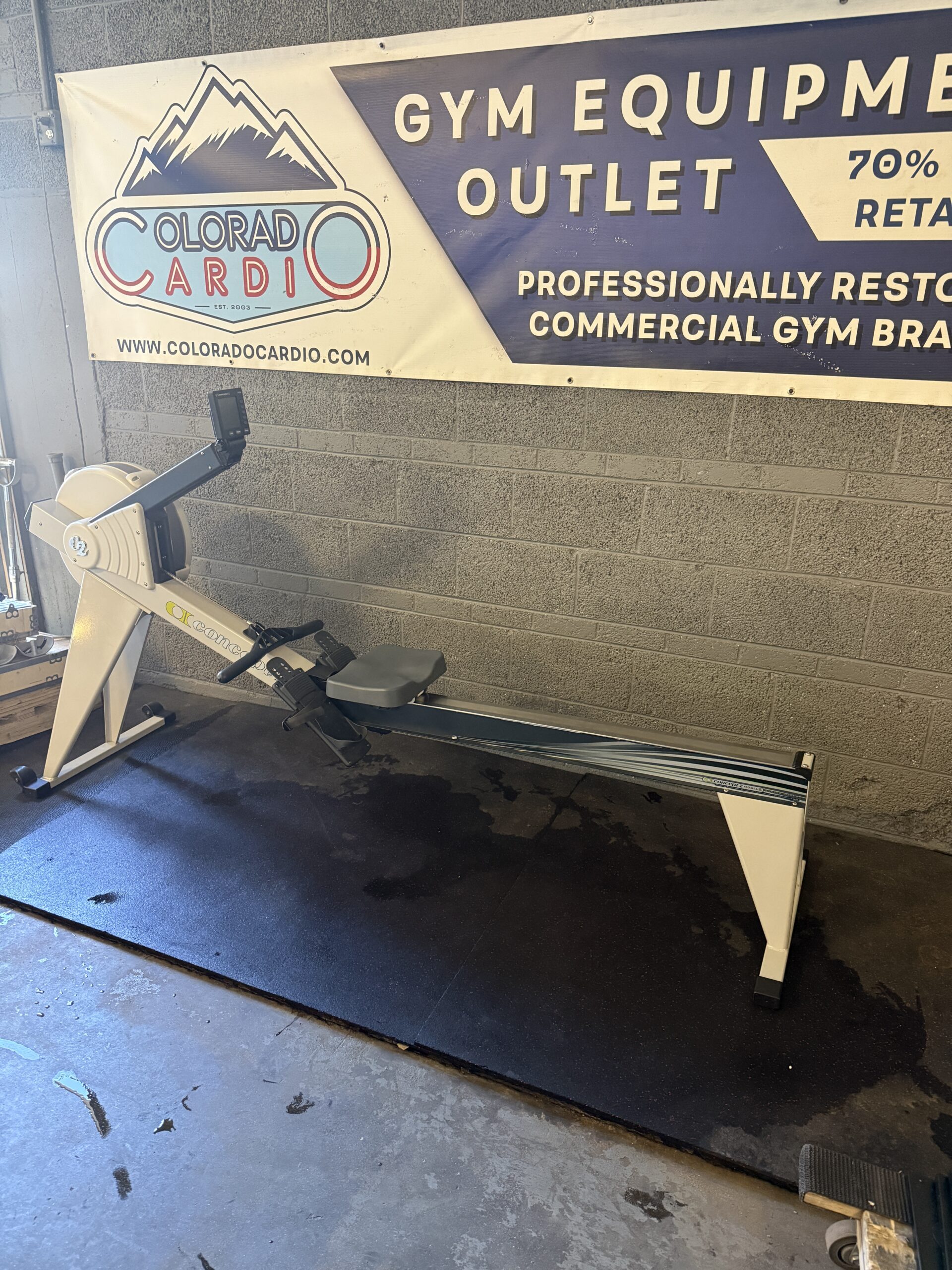 Concept2 Model E Rower with PM5 Monitor