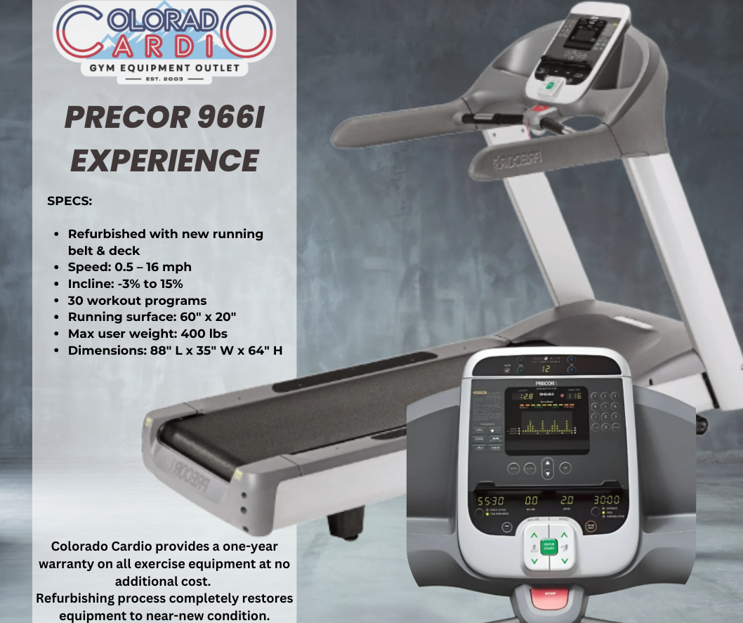 Precor 966i Experience Treadmill