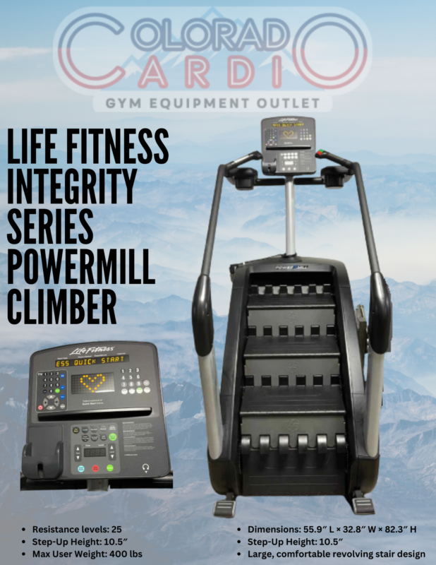 Life Fitness Integrity Series PowerMill Climber