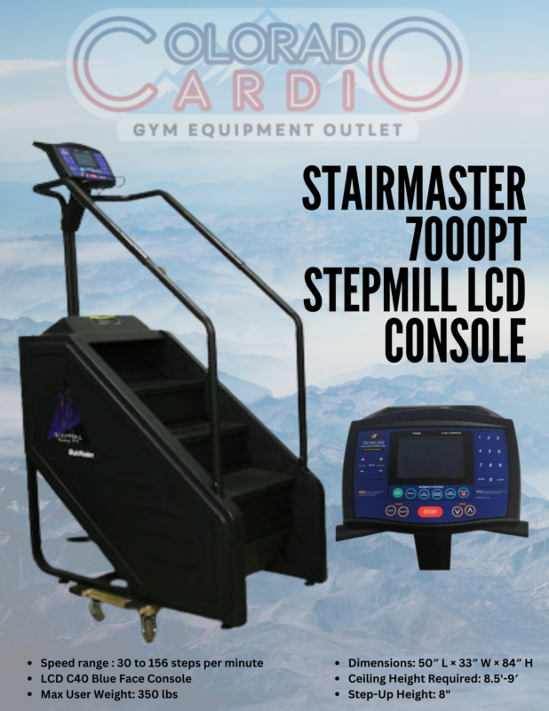 StairMaster 7000PT Stepmill LCD Console