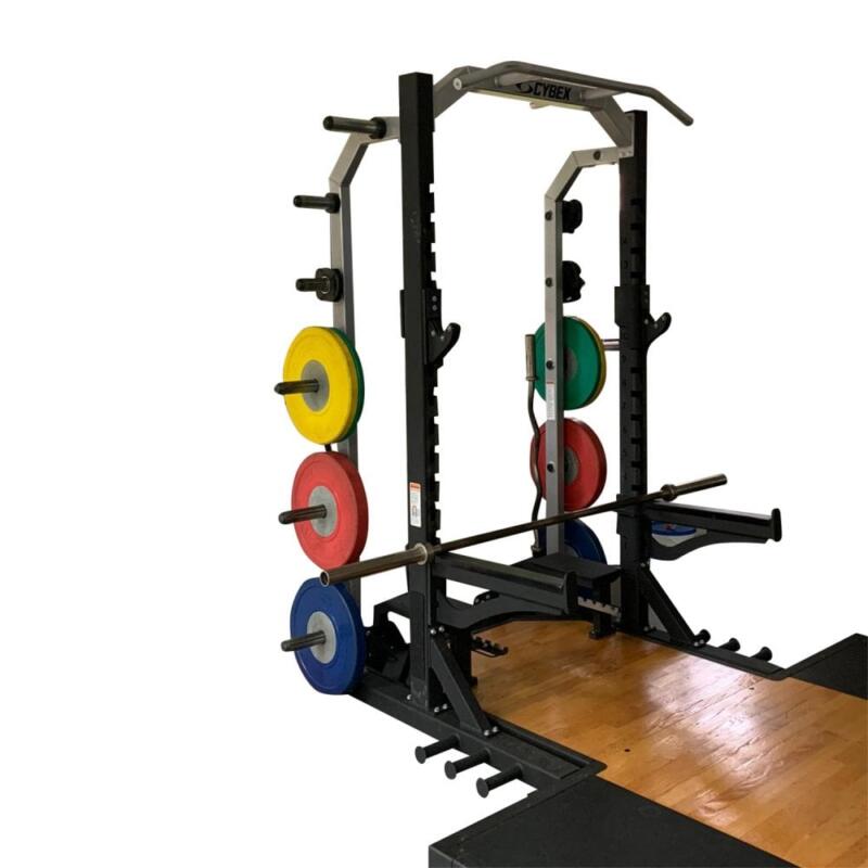 Cybex 8 Foot Half Rack Squat Rack Heavy Duty
