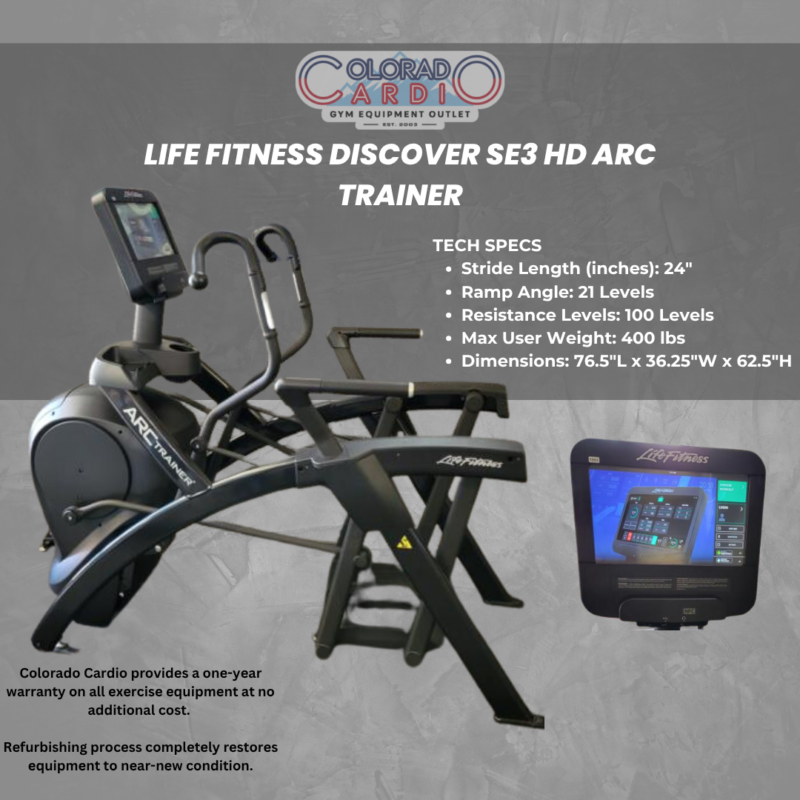 Life Fitness Discover SE3 HD Arc Trainer