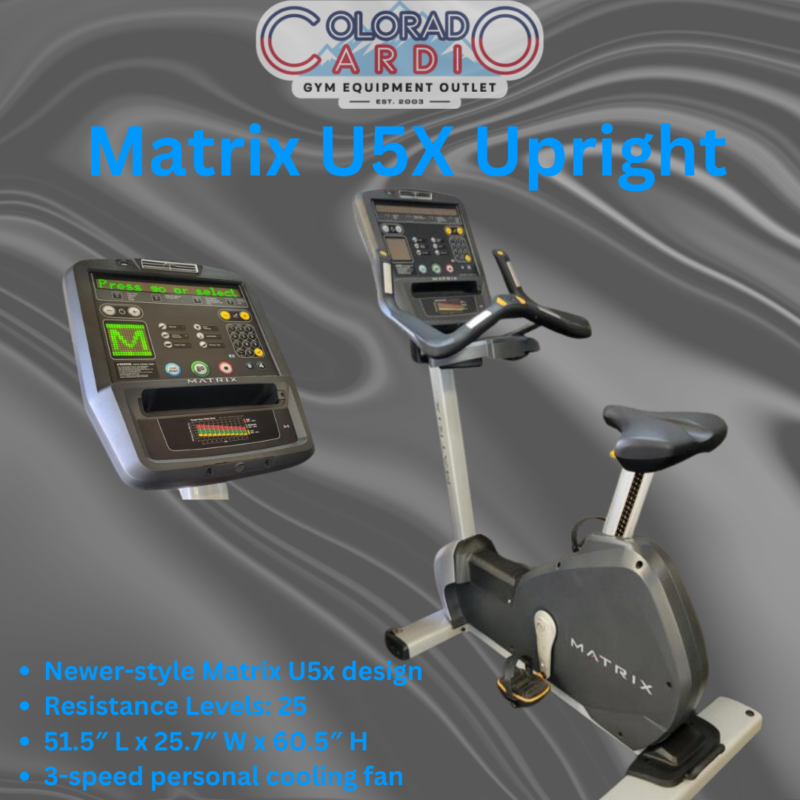 Matrix U5x Upright Bike (Newer Style)