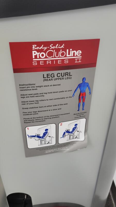 Bodysolid Pro Club line series II Leg Curl - Image 4