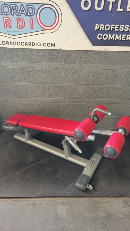 Life Fitness Signature Adj Decline Bench / Ab Crunch